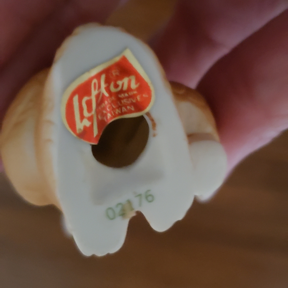 Lefton Owl Ceramic Figurine - Picture 3 of 3